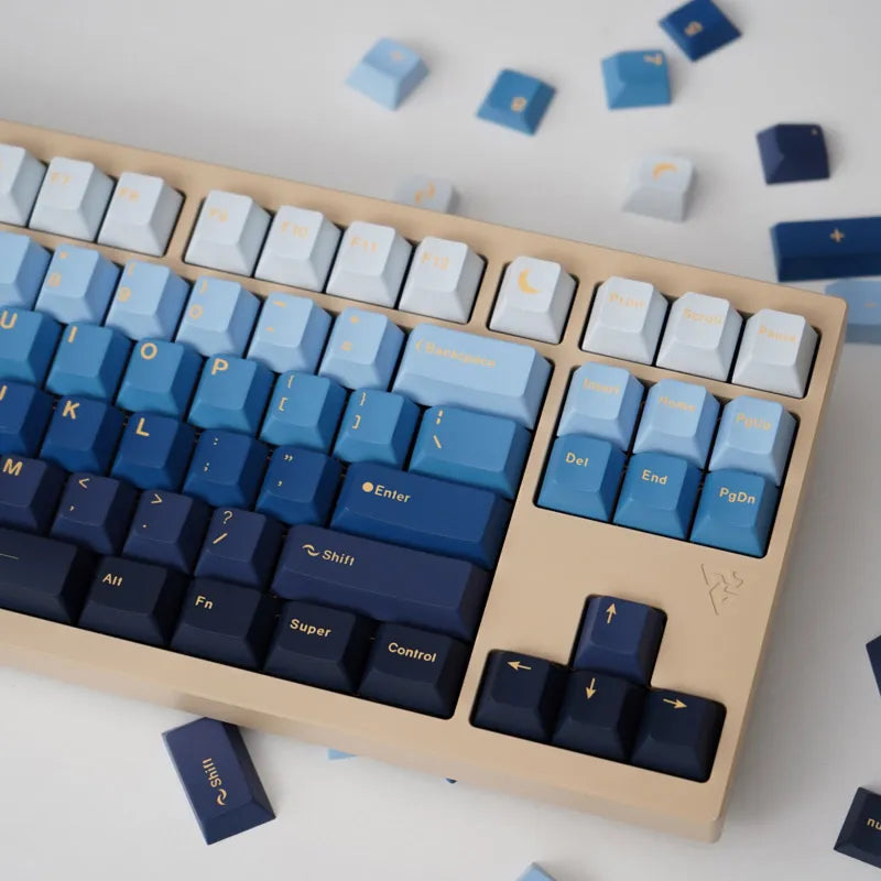 Moonrise Keycaps PBT الكرز الشخصي