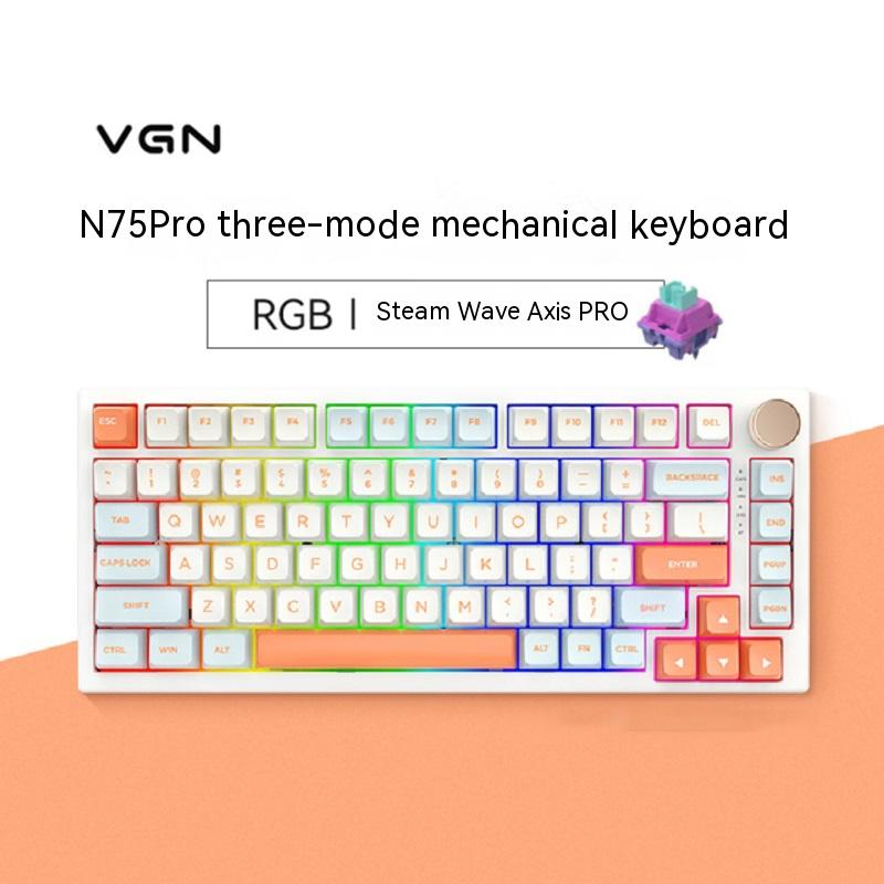 Vgn N75 Pro Wireless Keyboard Tri-mode