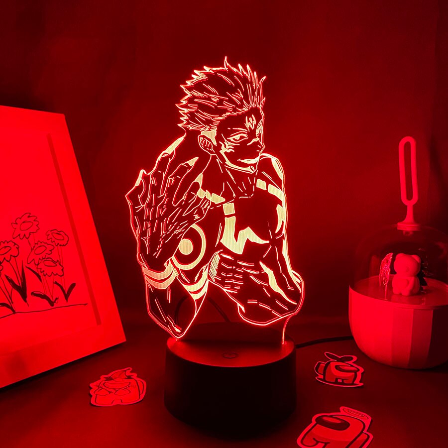 Jujutsu Kaisen Figure Yuji Itadori Ryomen Sukuna Lamp