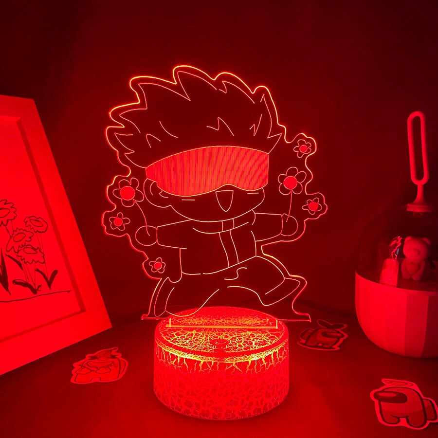 Jujutsu Kaisen Figure Satoru Gojo 3D LED Night Light