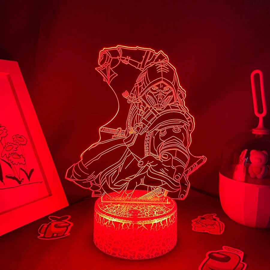 Hot Game Mortal Kombat Scorpion 3D Nightlights