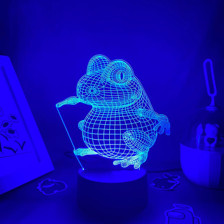 Cute Frog 3D LED Neon Night Lights