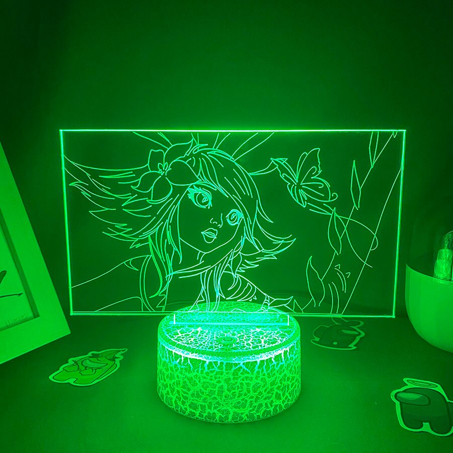 Legends Neeko The Curious Chameleon 3D Night Lights