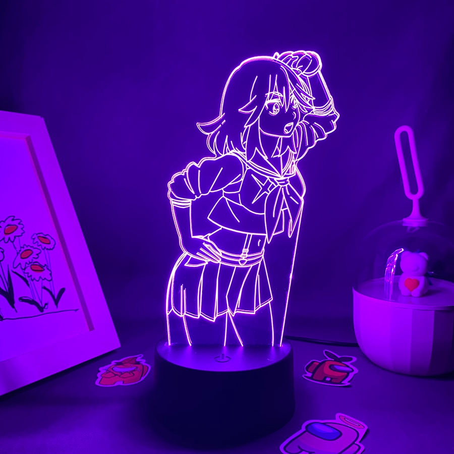 Figure Matoi Ryuuko 3D Led Night Lights