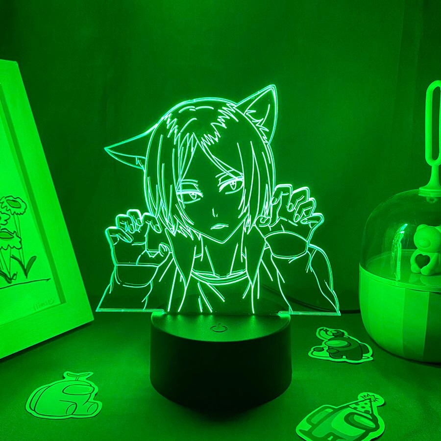 Haikyuu Figure Kenma Kozume Led Night Light