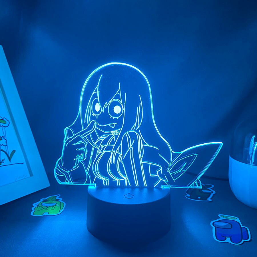 My Hero Academia Tsuyu Asui 3D Night Lights