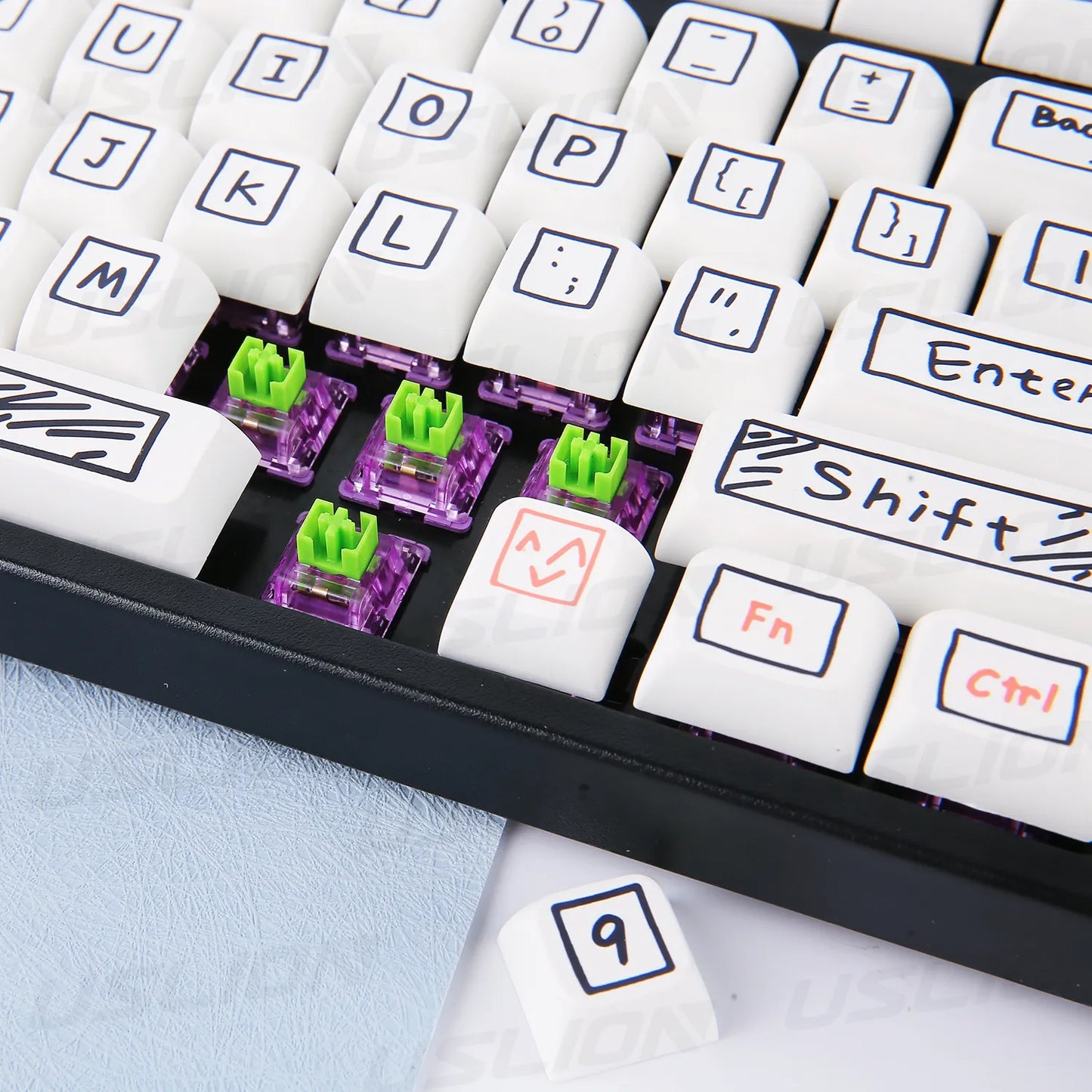 Graffiti Keycap XDA Profile PBT