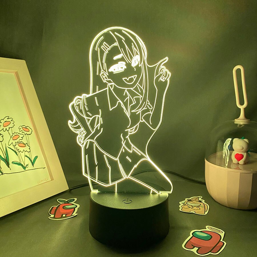 Dont Toy With Me Miss Nagatoro 3D LED Night Lights