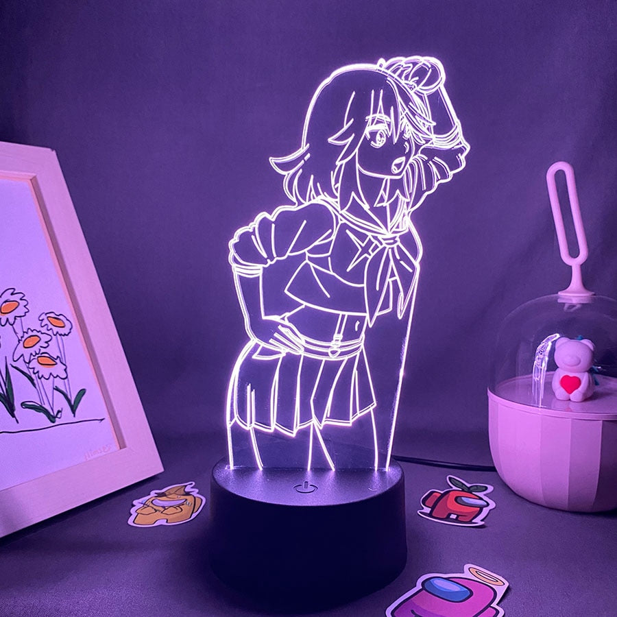 Figure Matoi Ryuuko 3D Led Night Lights