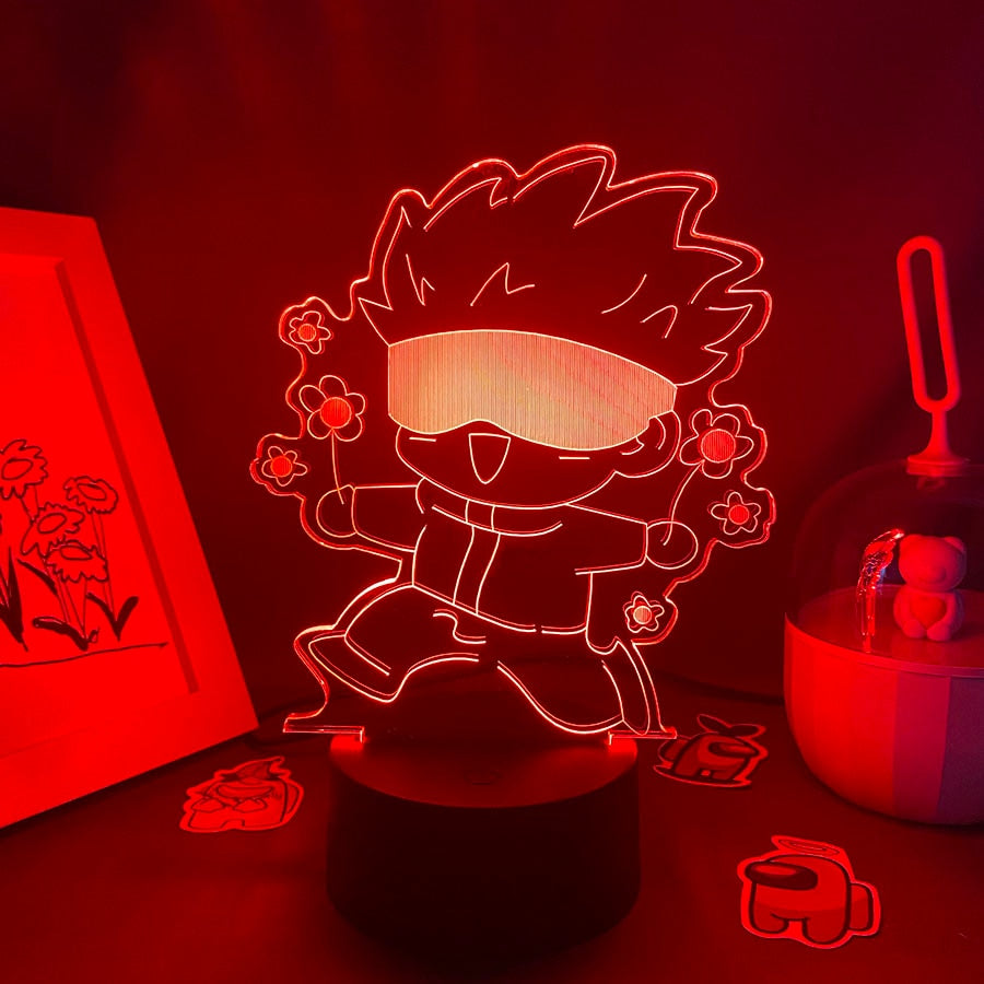 Jujutsu Kaisen Figure Satoru Gojo 3D LED Night Light