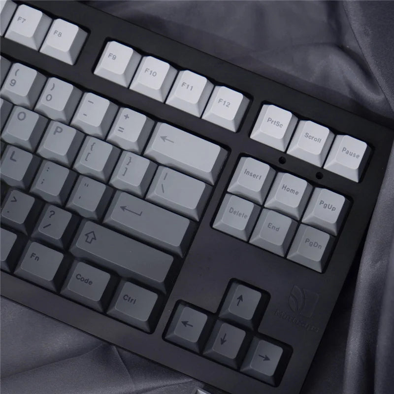 Gray Gradient Keycaps