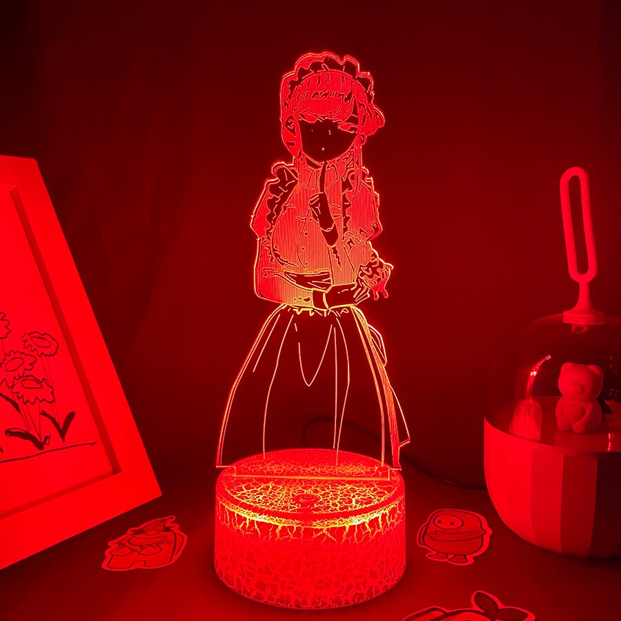 Komi Cant Communicate 3D Led Neon Night Lights