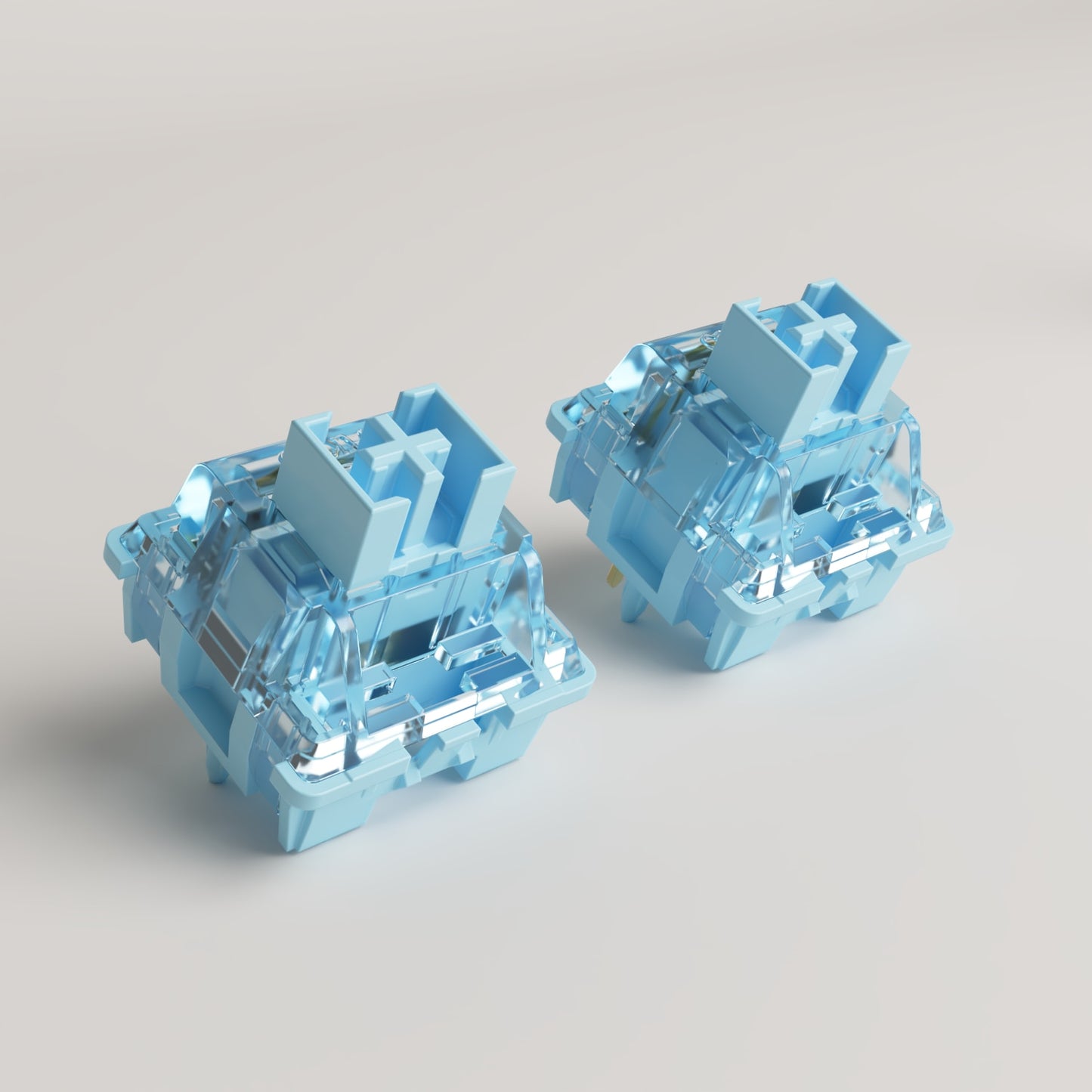 Akko V3/V3 Pro Cream Blue Switch 3 Pin 38gf Tactile Switch With Dustproof Stem Compatible with MX Mechanical Keyboard