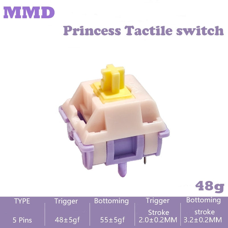 MMD Princess HIFI Keyboards Switch