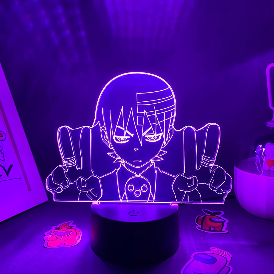 Soul Eater Death the Kid 3D LED Lava Lamp