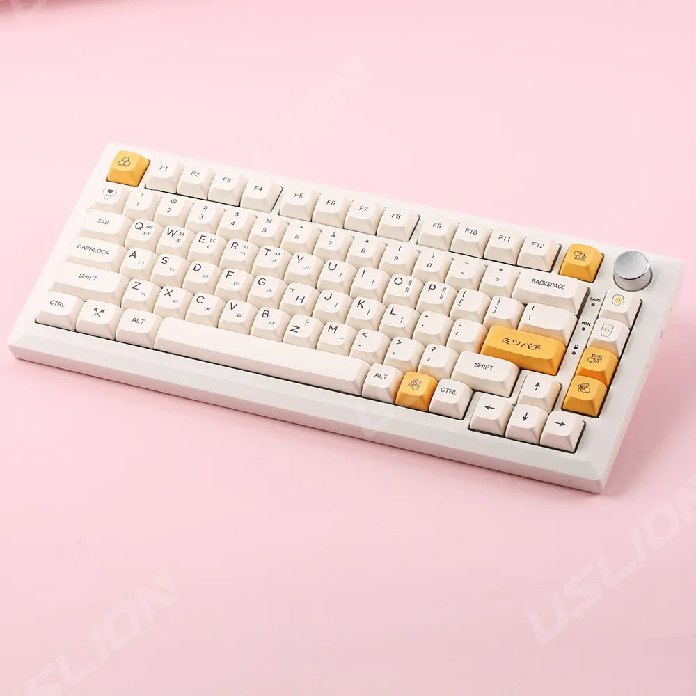 Honey Milk XDA Keycaps PBT