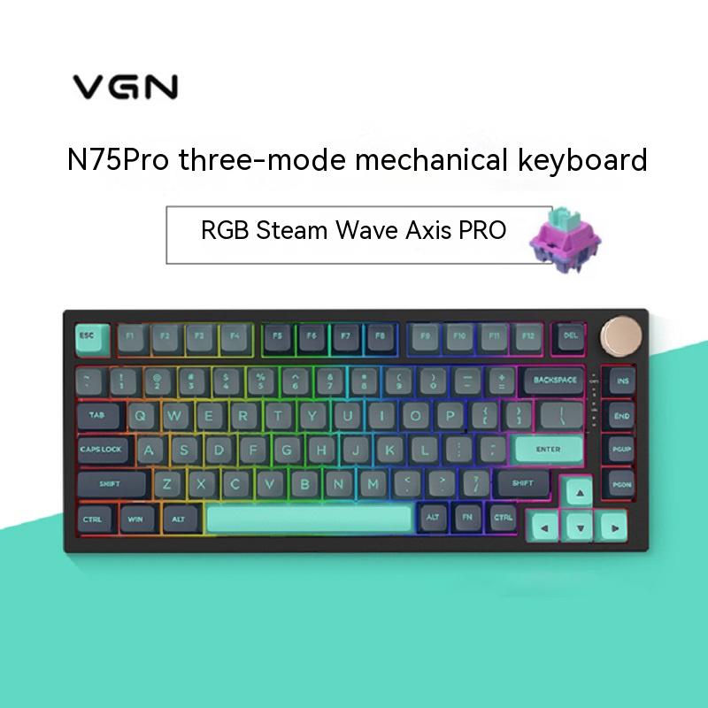 Vgn N75 Pro Wireless Keyboard Tri-mode