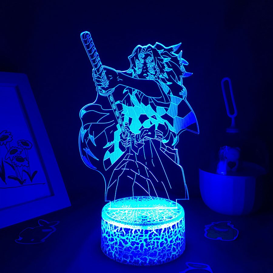 Demon Slayer Figure Kokushibou Night Lights