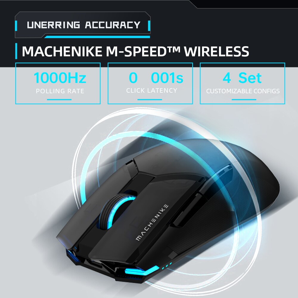 Machenike M7 Pro Gaming Mouse 8000 - 26000DPI 7 Buttons 74g