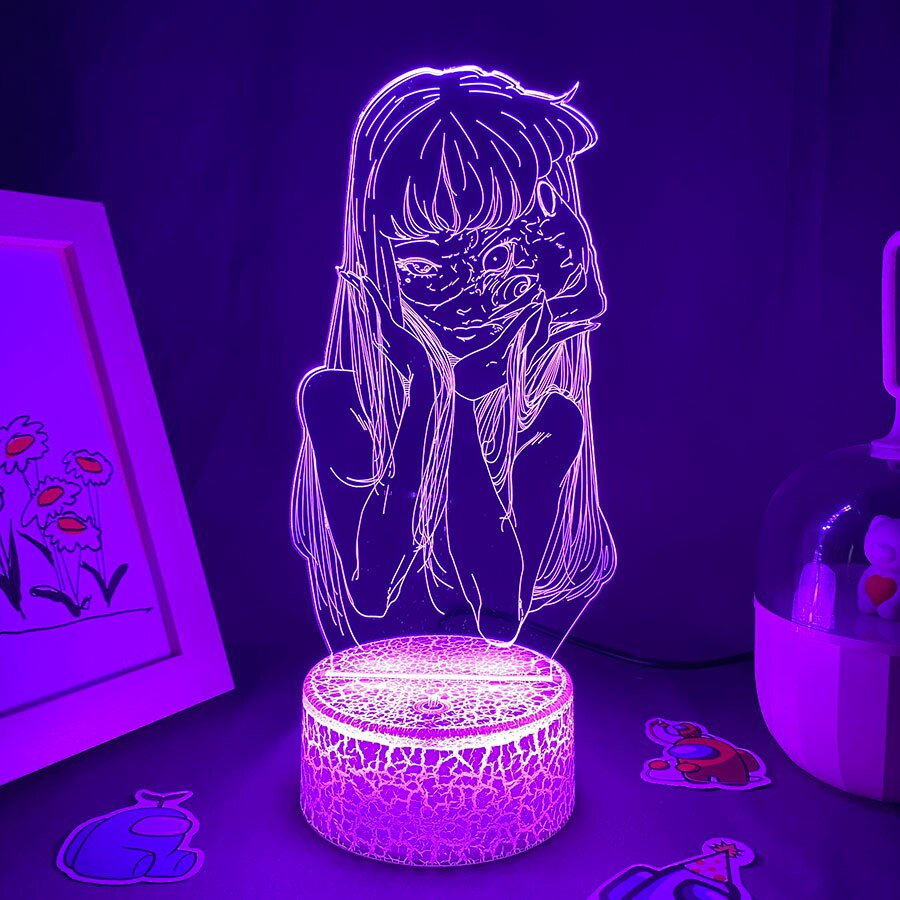 مجموعة Junji Ito Tomie 3D Led Night Lights