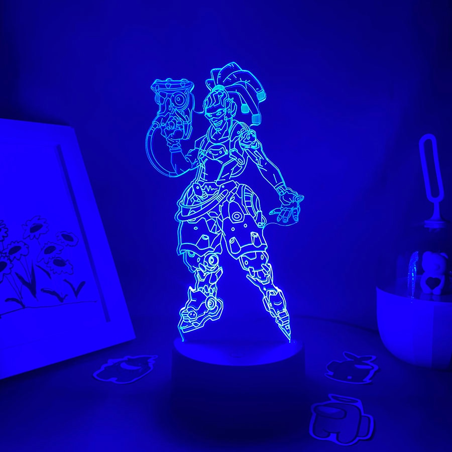 Overwatches OW Game Figure Lucio Night Lights