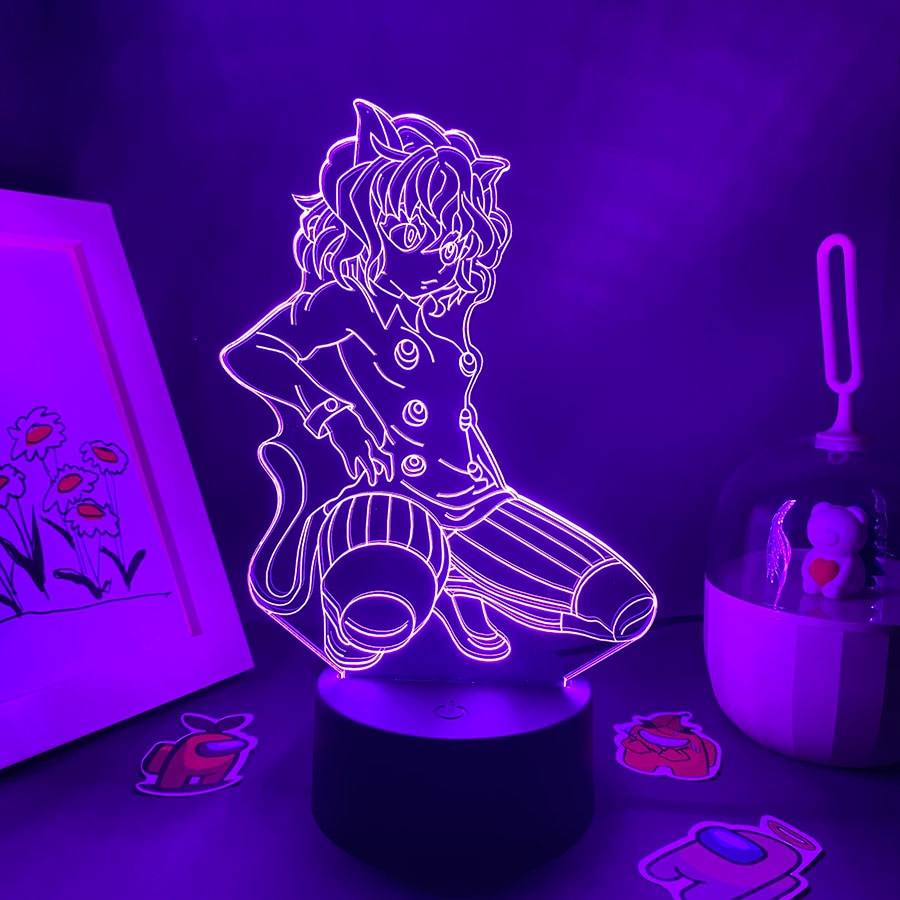 Hunter x Hunter Figure Neferpitou 3D Night Light