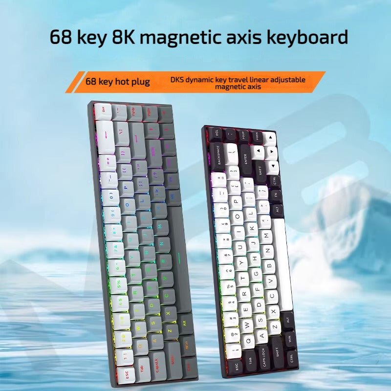 Red Dragon M68 Magnetic Axis 8Khz Mechanical Keyboard