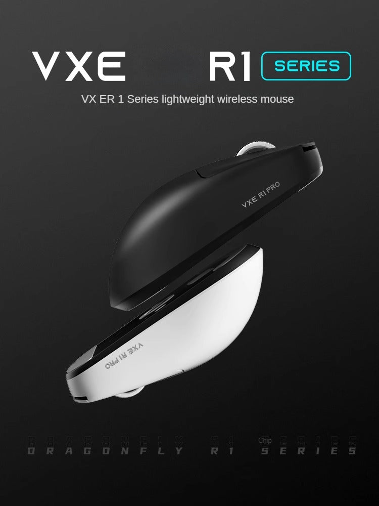 VXE Dragonfly R1 SE / R1 PRO 48g Wireless Mouse (18-26K DPI) (1-4 Khz)