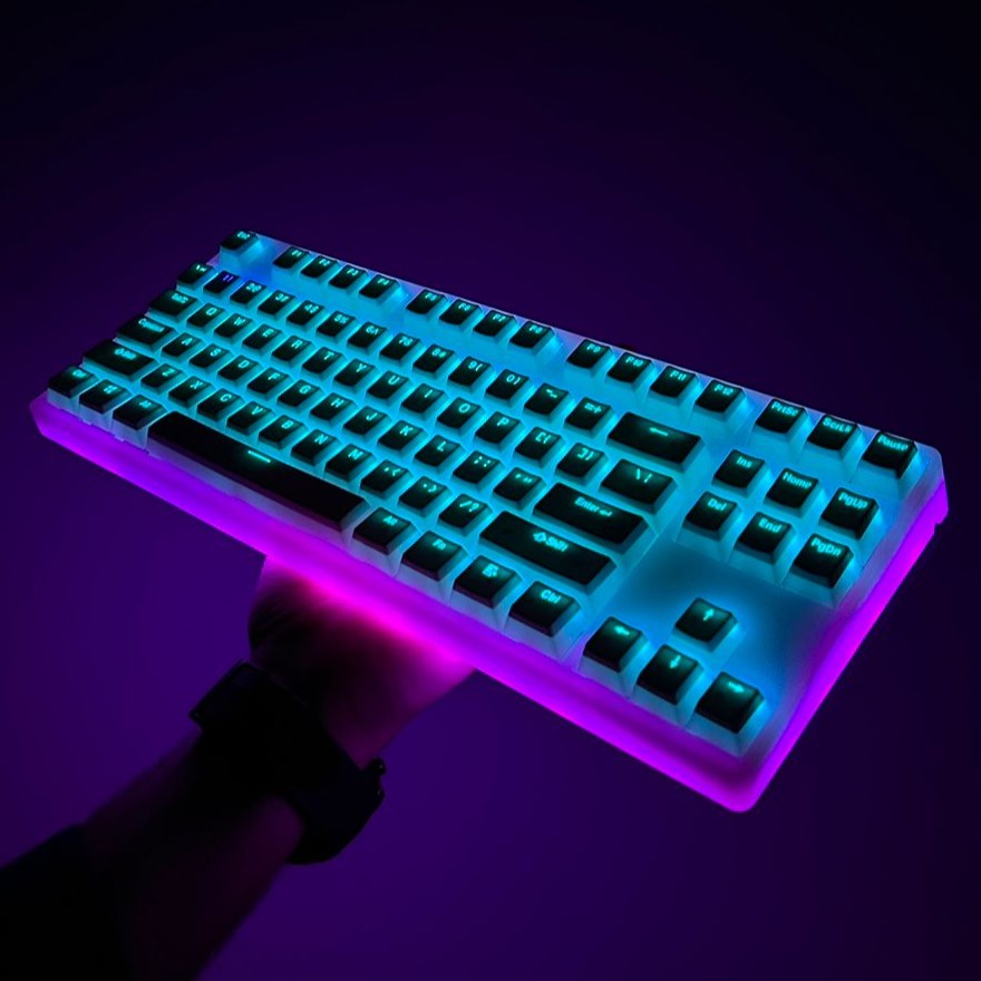 GK S3087 Full RGB Wireless Keyboard Kit + Lubing Kit