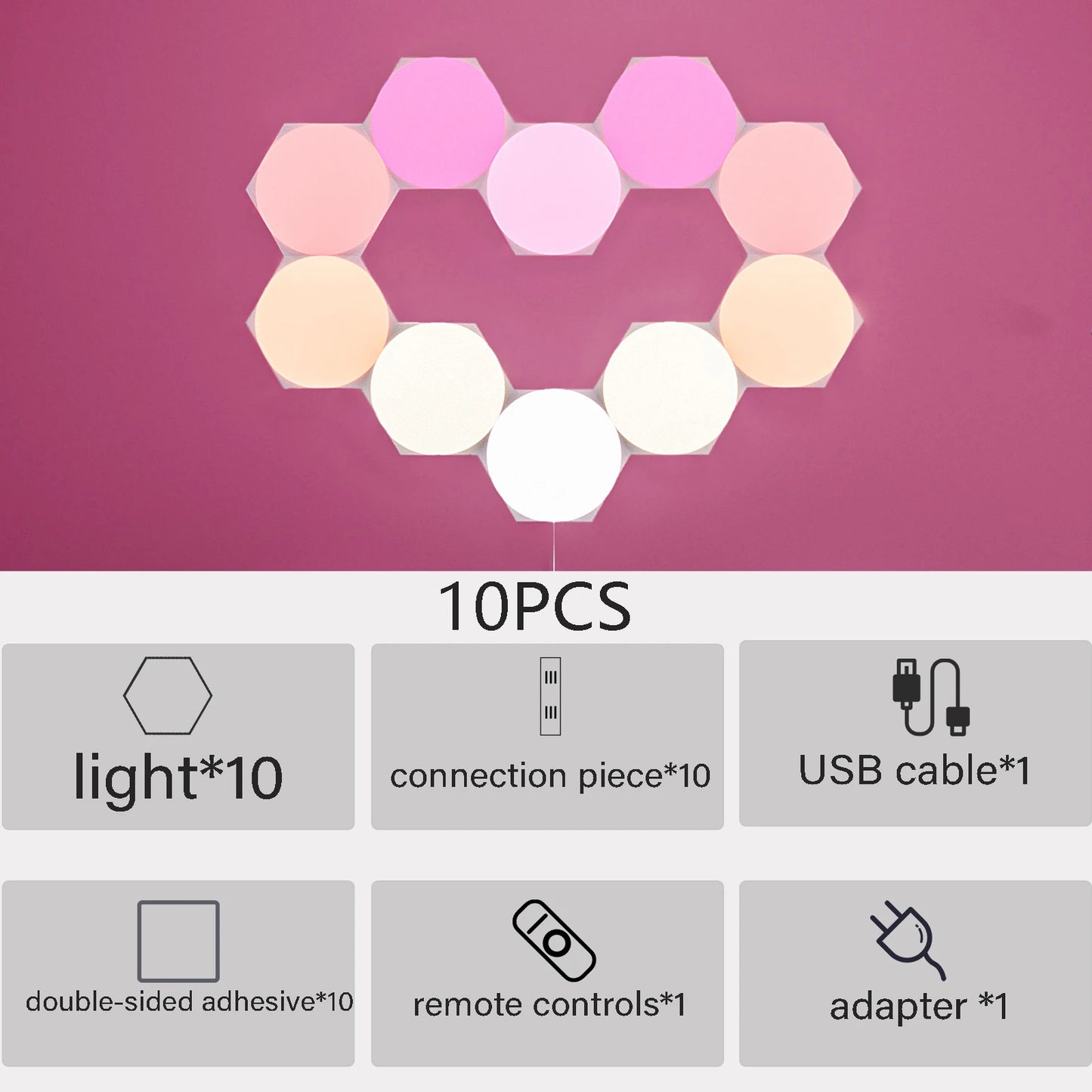 Ultra Nano Thin Hexagons V2