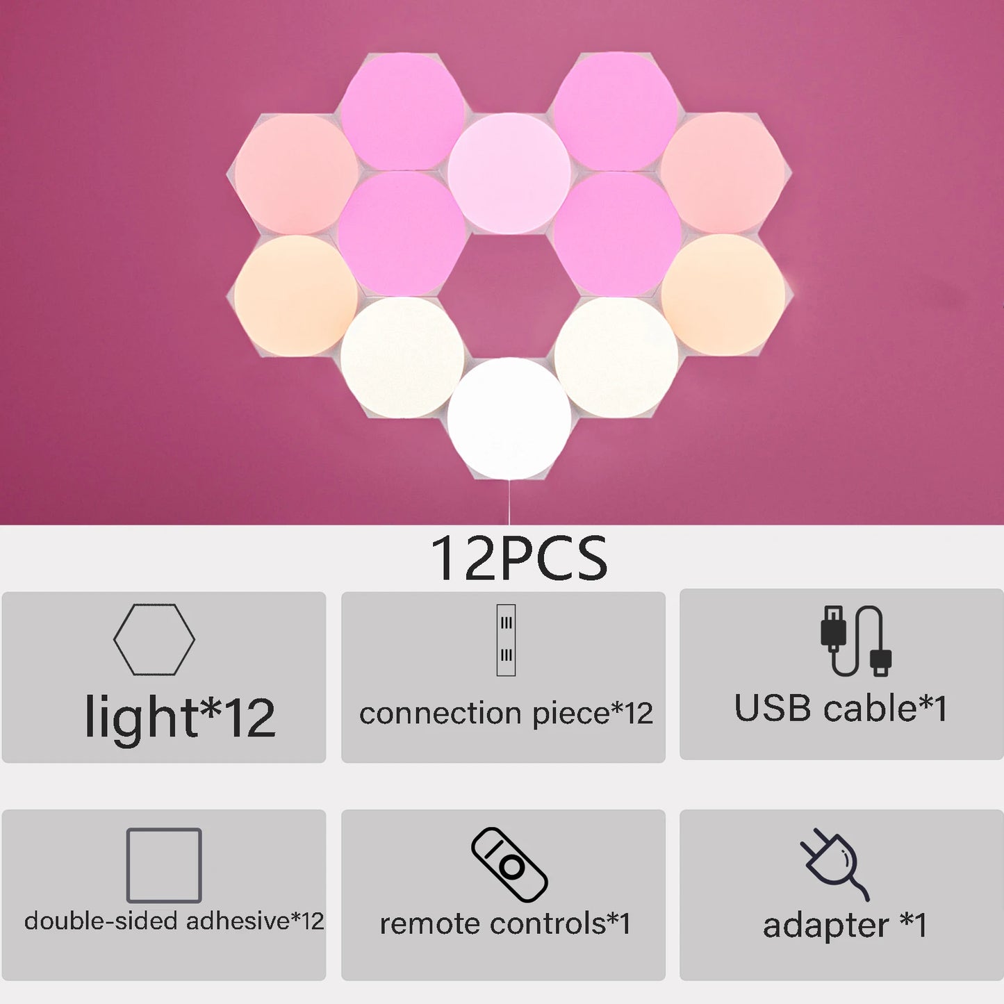 Ultra Nano Thin Hexagons V2