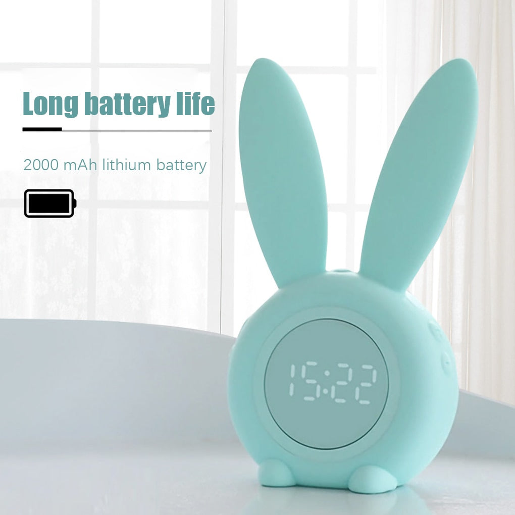 LED Voice control Animals Alarm Clocks