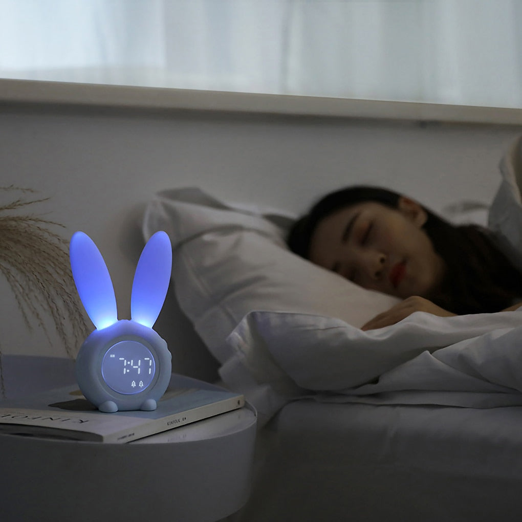 LED Voice control Animals Alarm Clocks