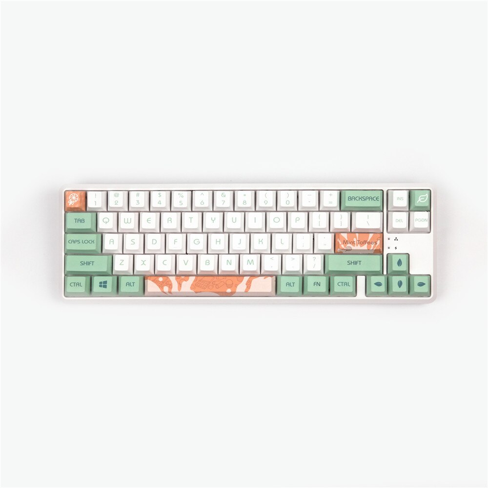 Mint Milk Cherry Profile Keycaps