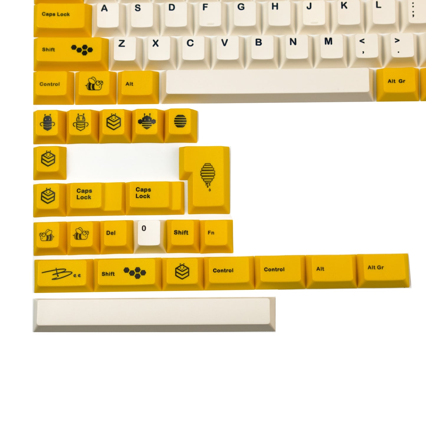 Bumblebee PBT Keycaps