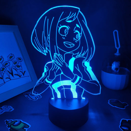 My Hero Academia Figure Ochako Uraraka Lamp