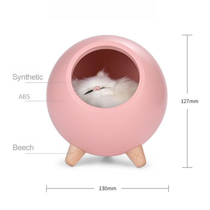 Sleeping Cat LED Night Light