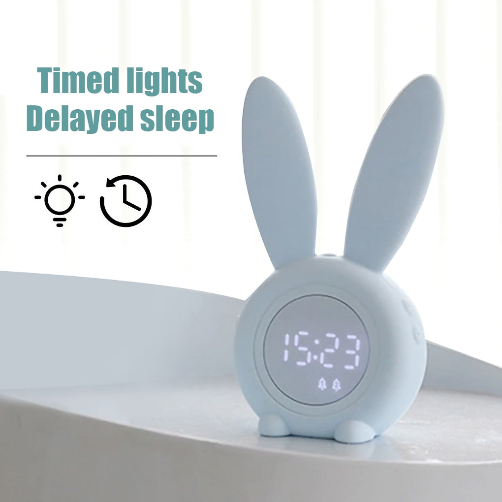 LED Voice control Animals Alarm Clocks