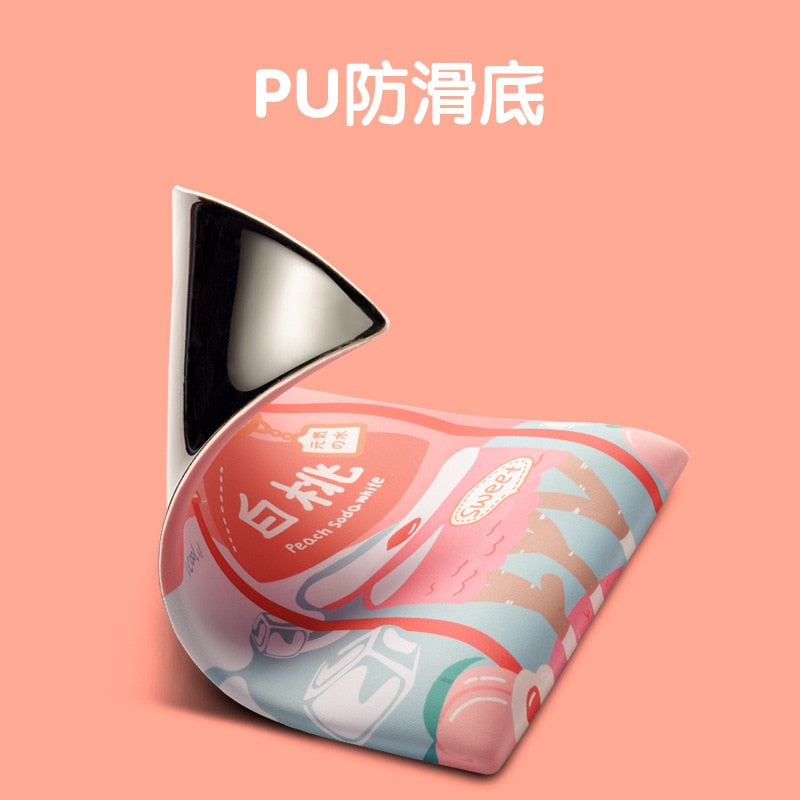 Peach Drink Wrist Rest Pad