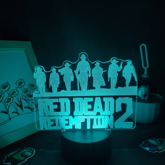 Red Dead Redemptions 2 Figure Arthur Morgan Lamps