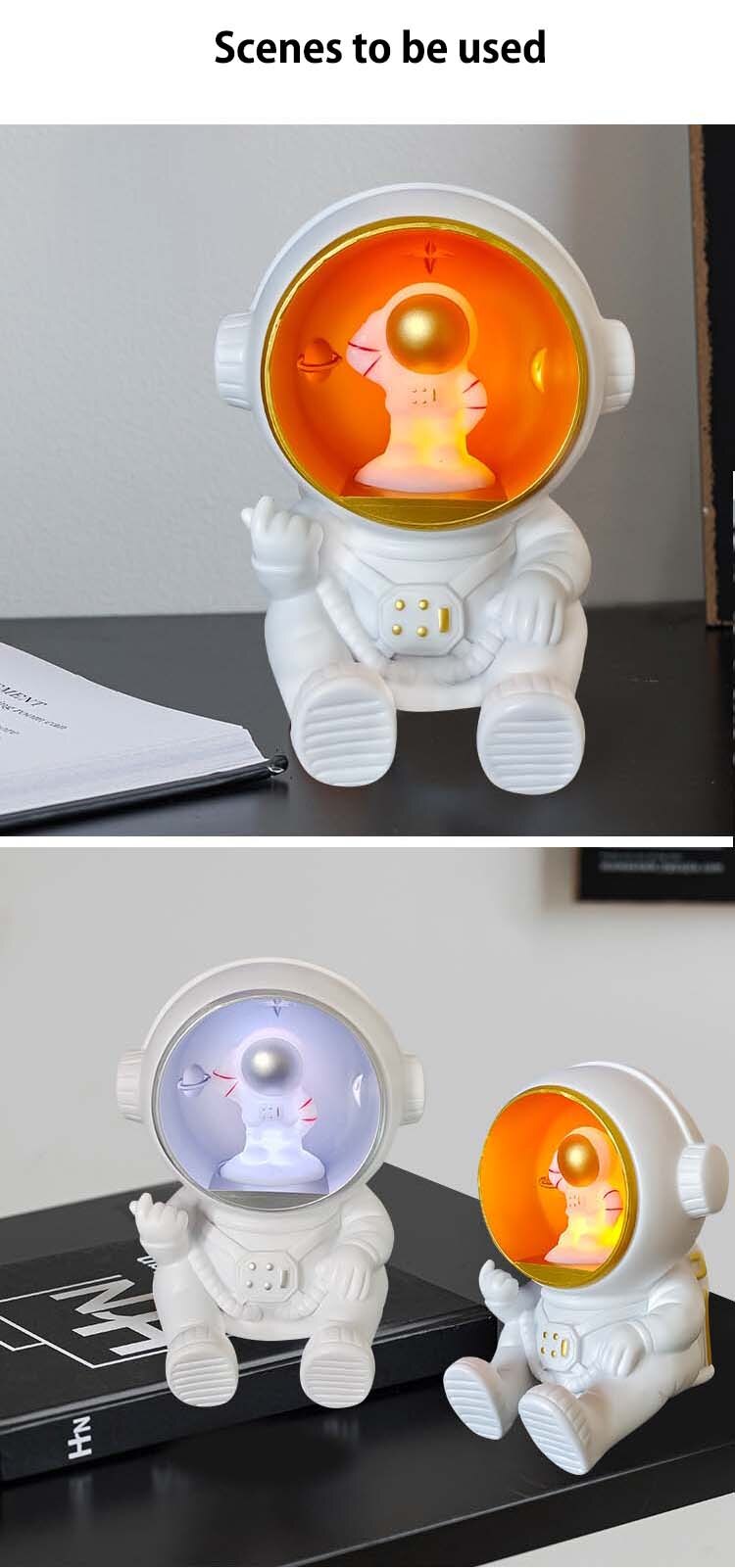 Astro Head Bluetooth Speaker Light