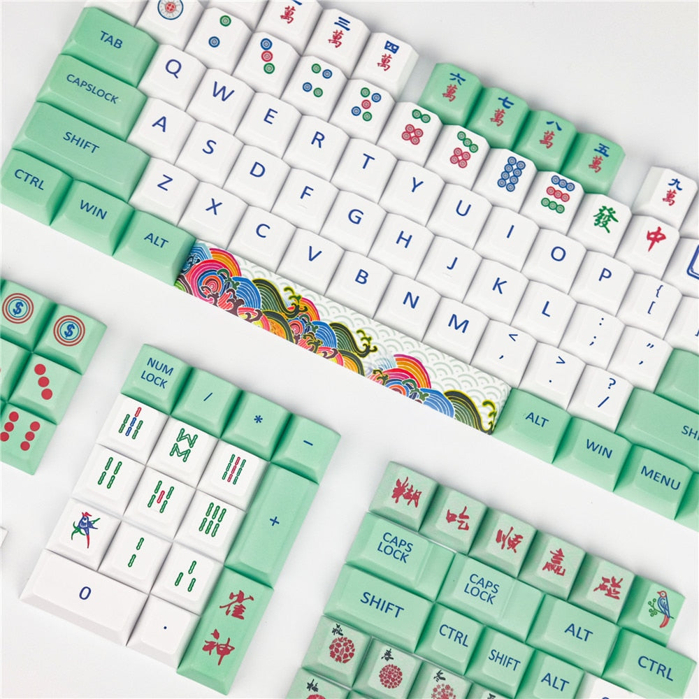 Cherry Mahjong PBT keycaps