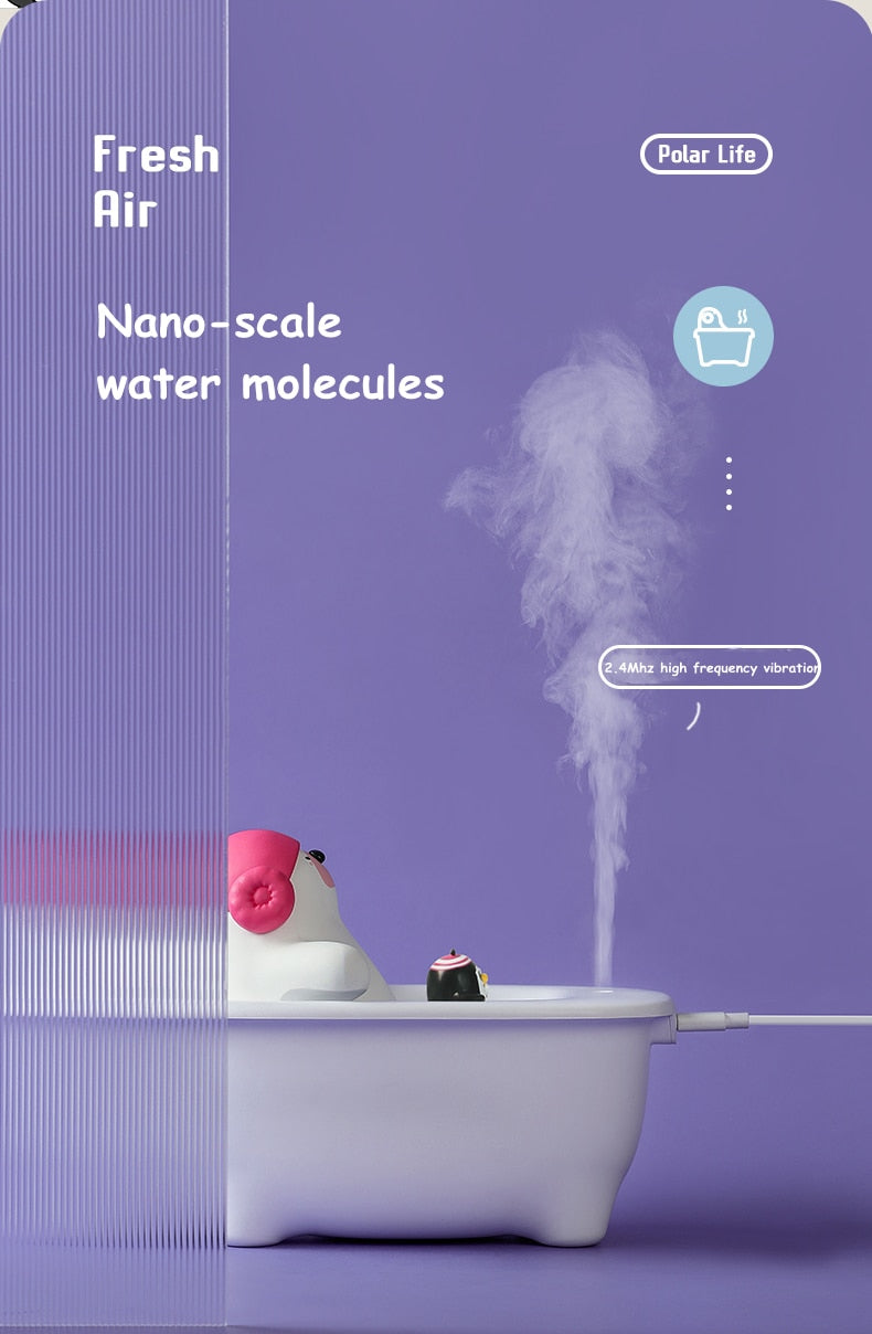 Polar Bear Bathtub Air Humidifier