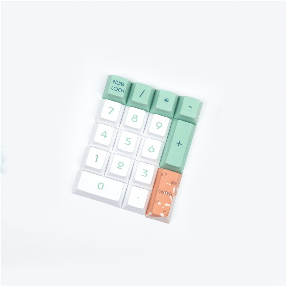 Mint Milk Cherry Profile Keycaps