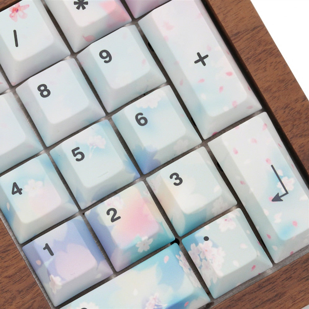 Cherry Blossom Keycaps PBT 5 Face