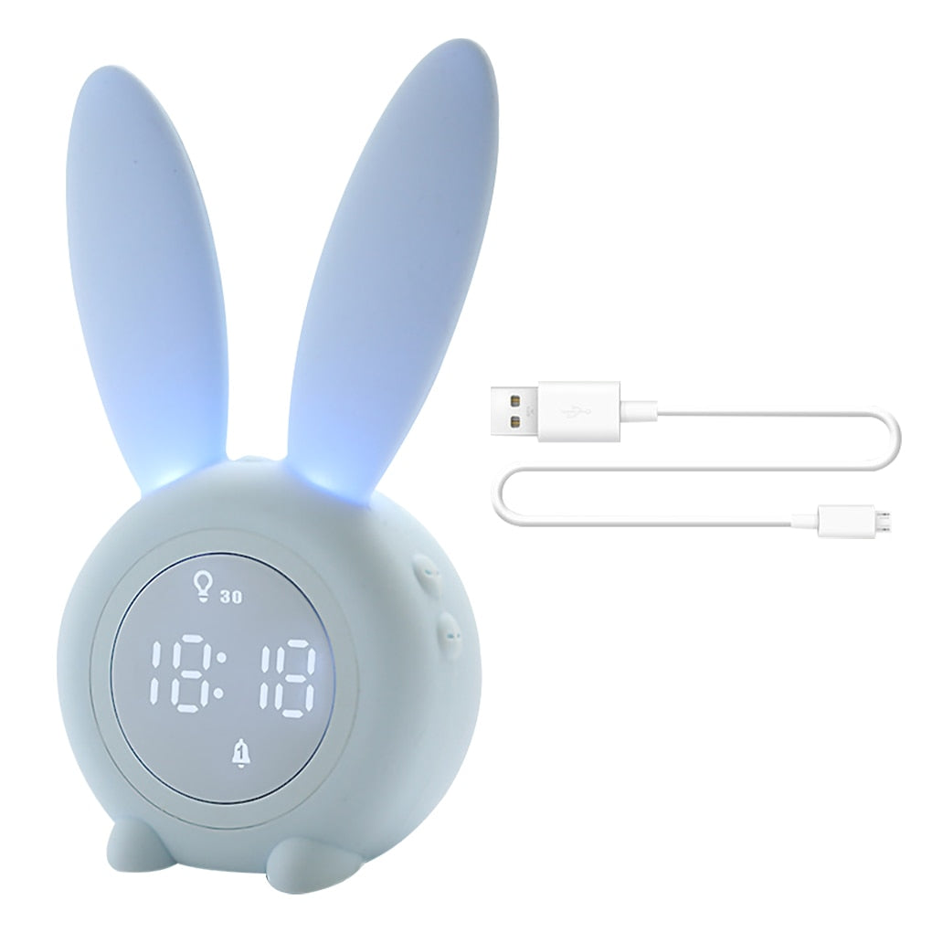 LED Voice control Animals Alarm Clocks