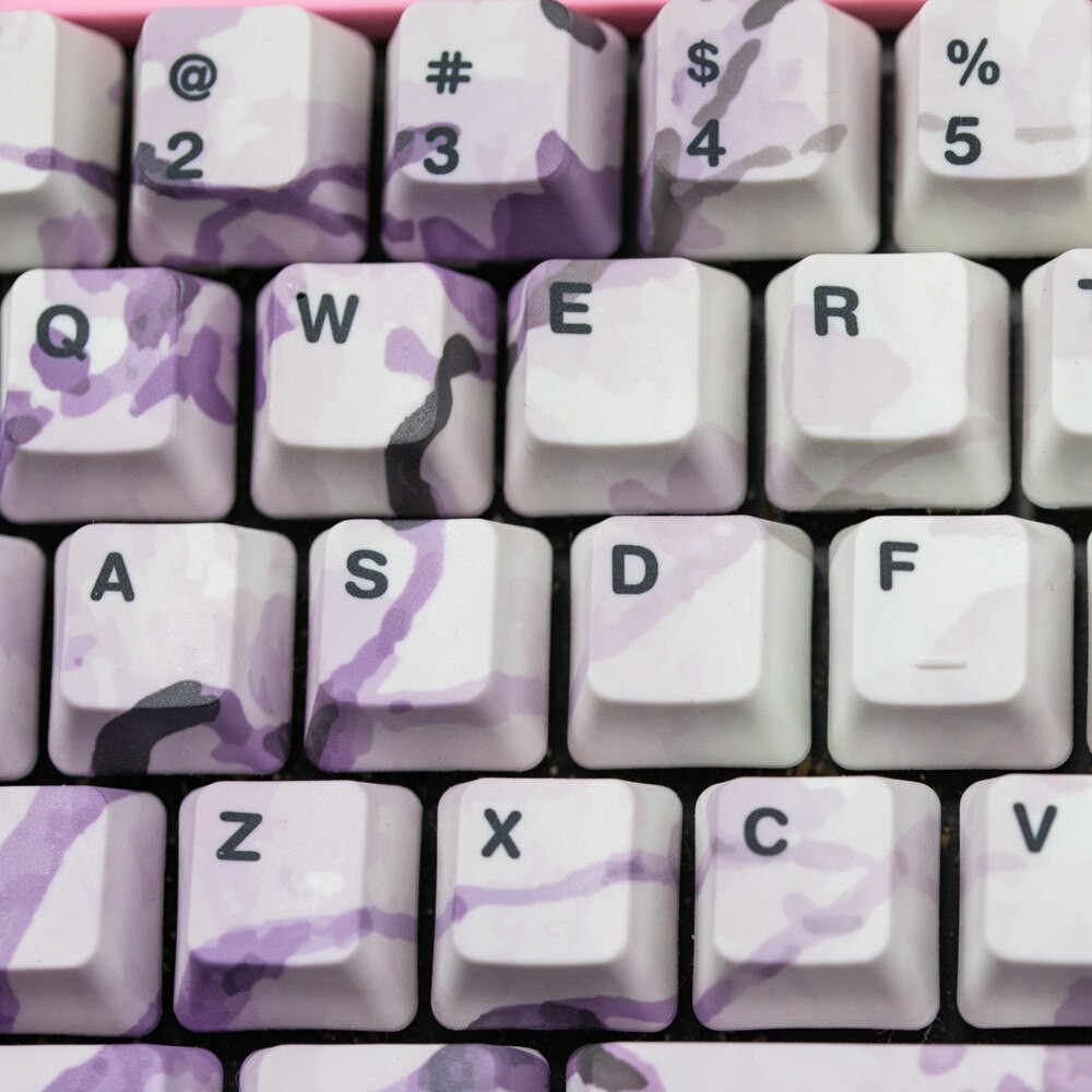 OEM Profile PBT 5 faces Dye Sublimation Keycaps