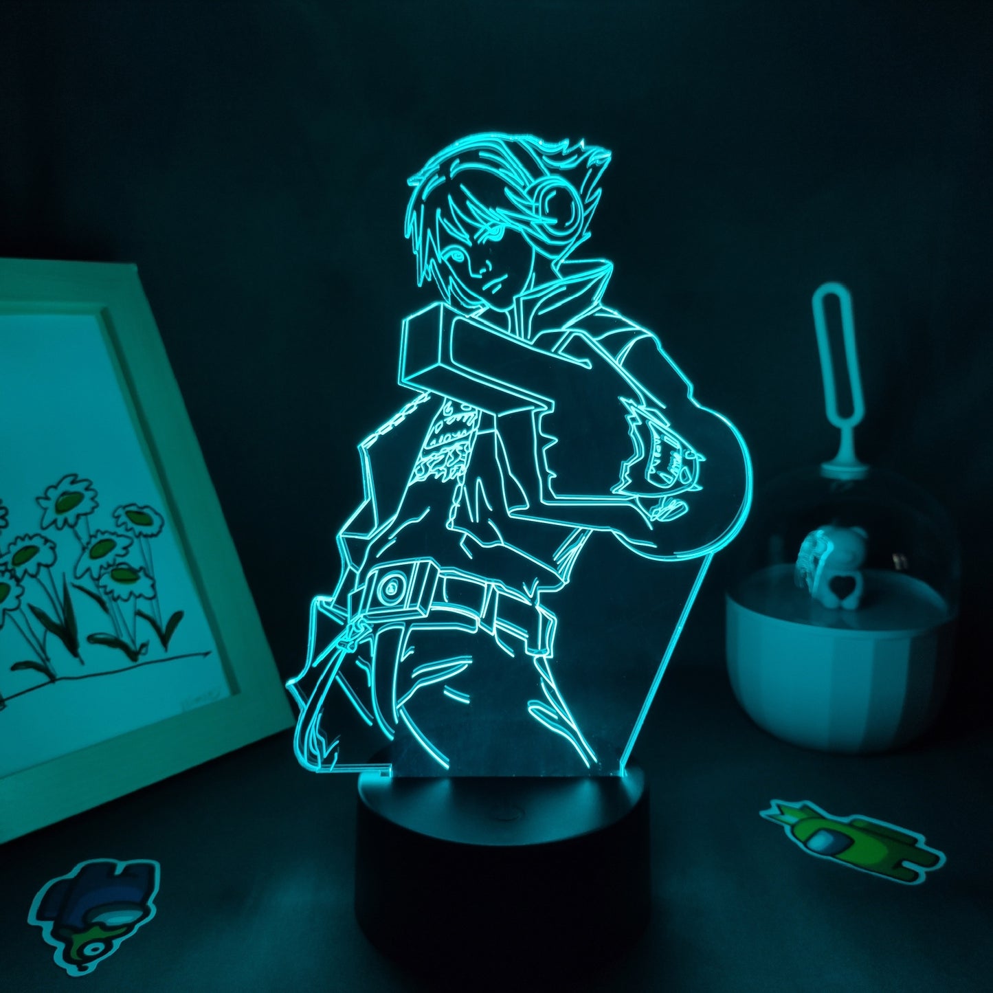 LOL Game Figure The Prodigal Explorer Ezreal Lamps