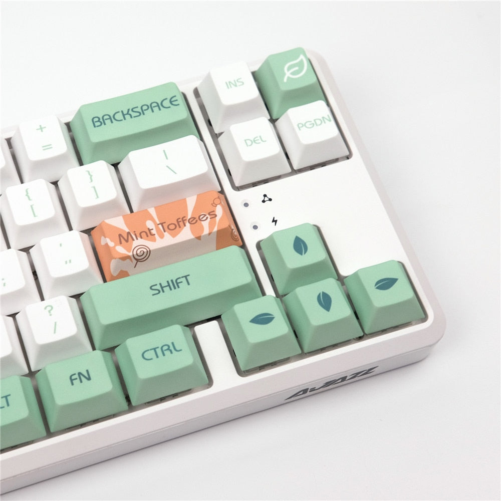 Mint Milk Cherry Profile Keycaps