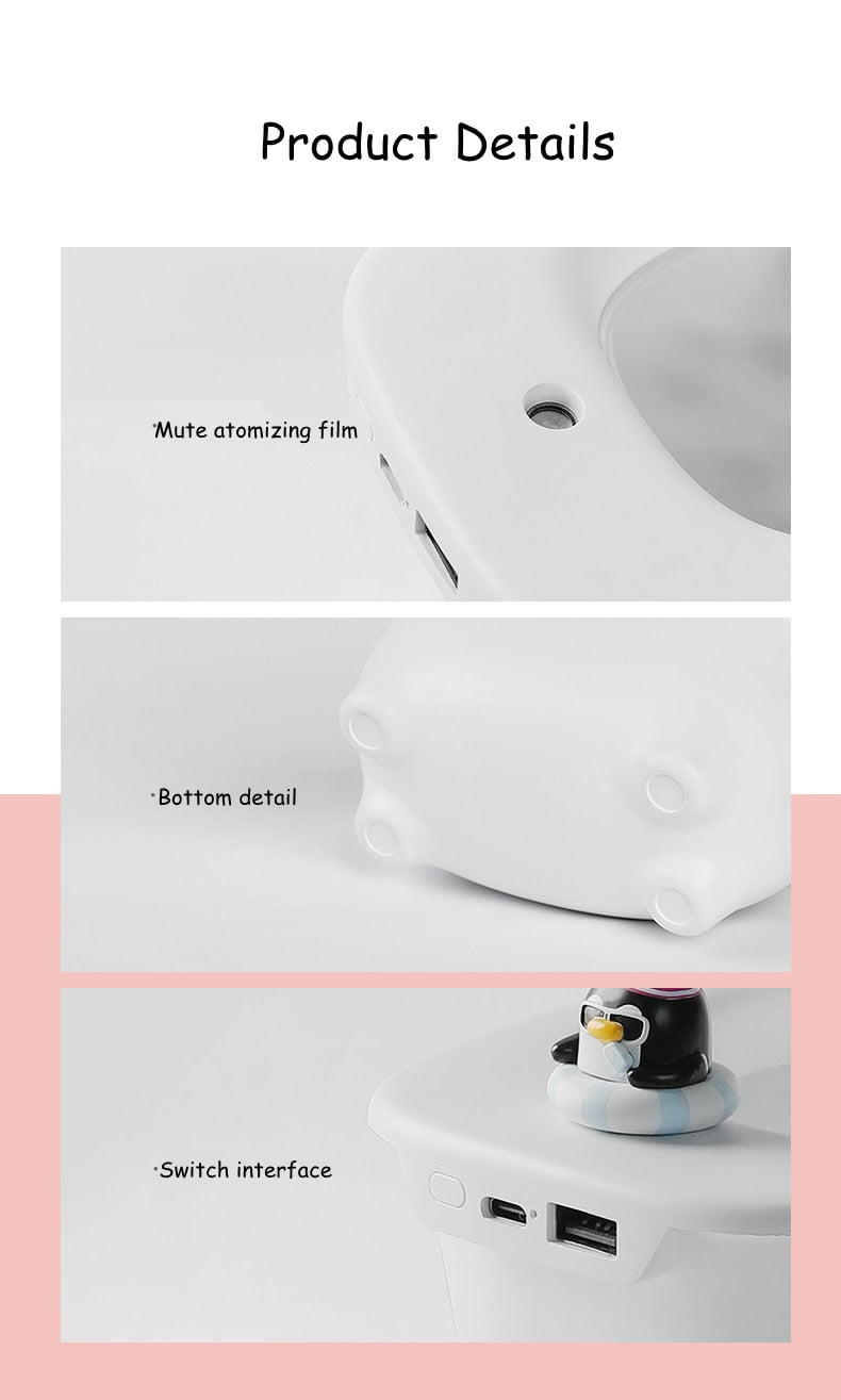 Polar Bear Bathtub Air Humidifier